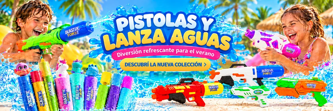 Pistolas y Lanza Agua